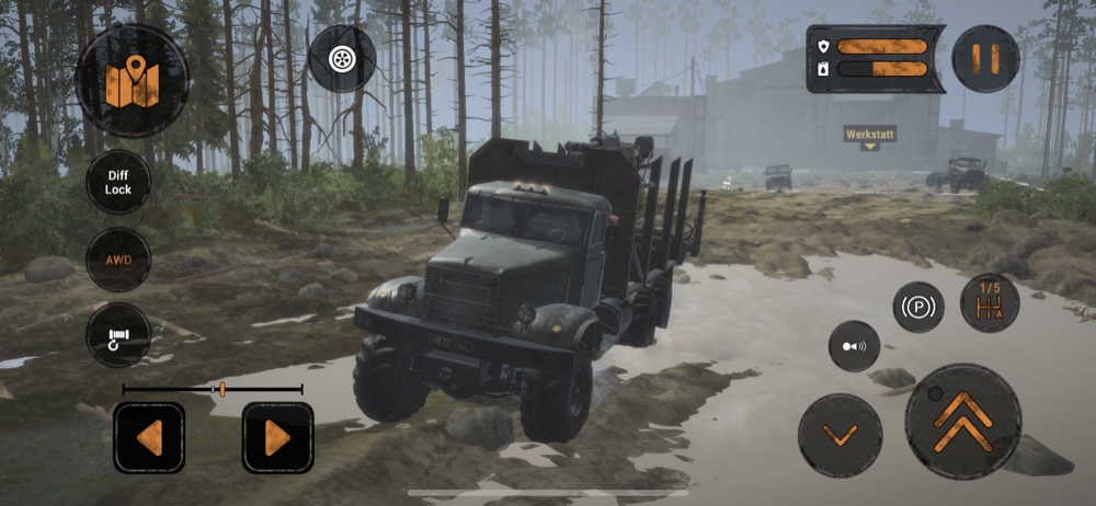 <span class="entry-title-primary">MudRunner Mobile: Das ultimative Offroad-Spiel hat noch Luft nach oben</span> <span class="entry-subtitle">Grafik und Steuerung mit Problemen</span>