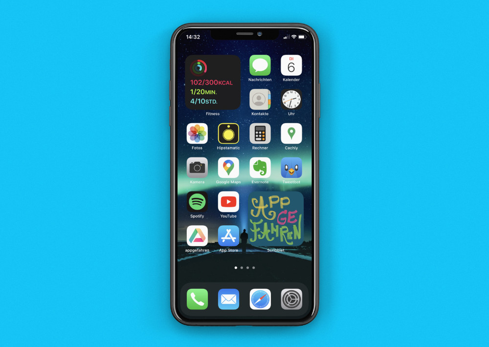<span class="entry-title-primary">Scribblet: Selbst iOS 14-Widgets für den Homescreen per PencilKit erstellen</span> <span class="entry-subtitle">Homescreen kreativ gestalten</span>