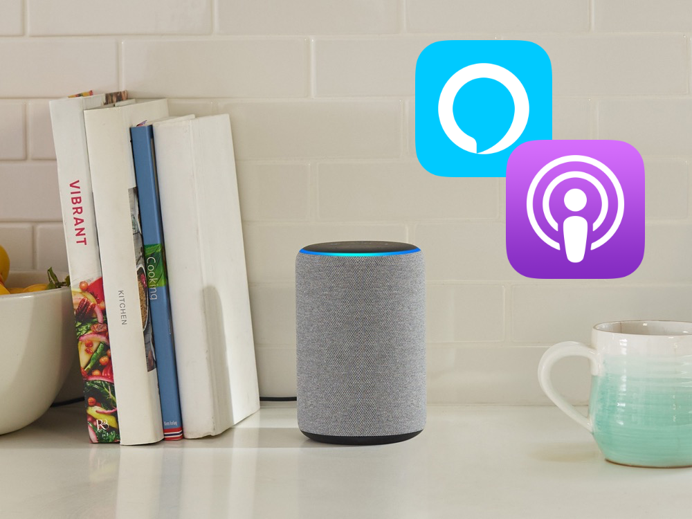 iOS-Icon von Amazons Sprachassistentin Alexa