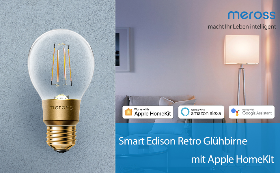 <span class="entry-title-primary">Meross Vintage Filament-Lampe mit HomeKit jetzt verfügbar</span> <span class="entry-subtitle">Im Doppelpack reduziert</span>