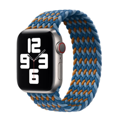 Tolle Idee: Mehrfarbiges Solo Loop-Armband für die Apple Watch