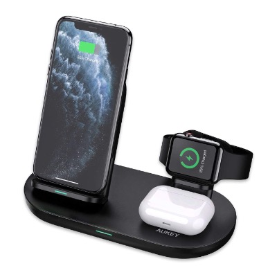 Aukey: 3-in-1-Ladestation ausprobiert – derzeit mit 30 Prozent Rabatt