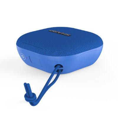 Sharp GX-BT60: Kleiner Bluetooth-Lautsprecher mit Trageschlaufe ausprobiert