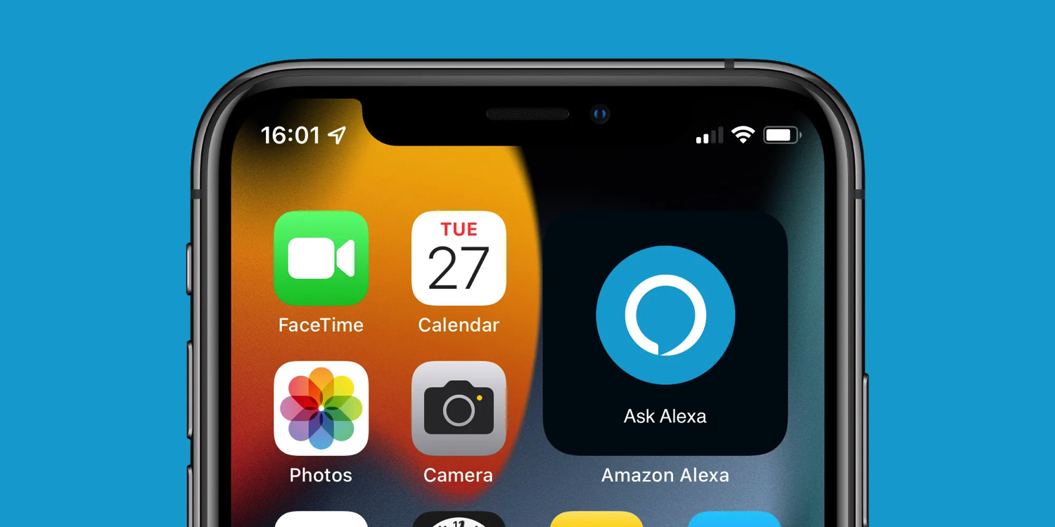 iOS-Icon von Amazons Sprachassistentin Alexa