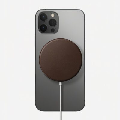 Nomad bietet Lederhülle für das Apple MagSafe Ladegerät an