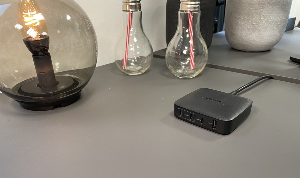 <span class="entry-title-primary">Mit 100 Watt Leistung: Kompaktes Ladegerät von Ugreen vorgestellt</span> <span class="entry-subtitle">Drei Mal USB-C und ein USB-A-Anschluss</span>
