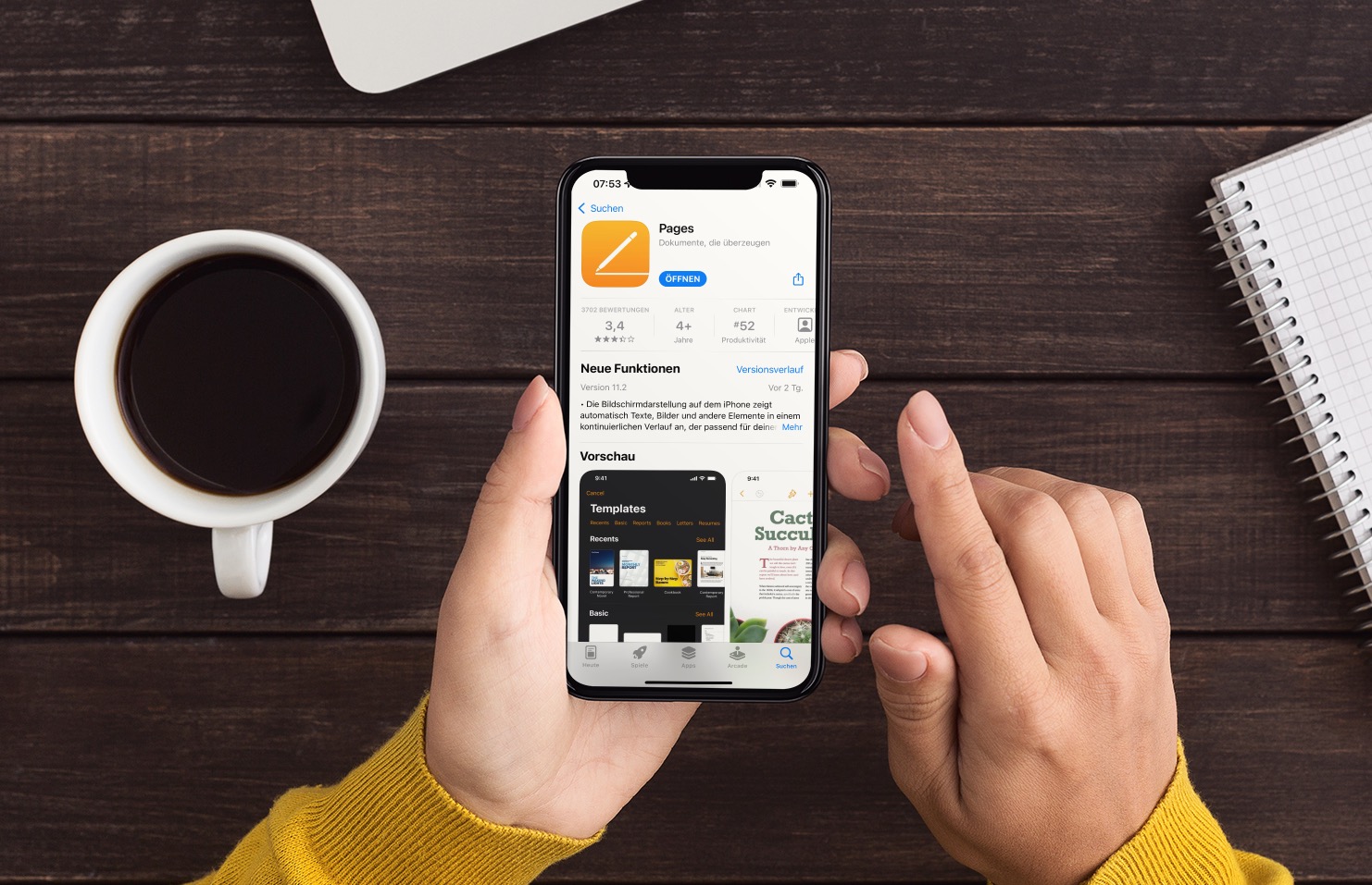 <span class="entry-title-primary">Pages, Mail, Podcasts & Co: Ihr könnt jetzt auch die vorinstallierten Apps bewerten</span> <span class="entry-subtitle">Jetzt eine Rezension schreiben</span>