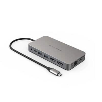 Neuer USB-C Hub von Hyper unterstützt zwei Monitore über 4K HDMI