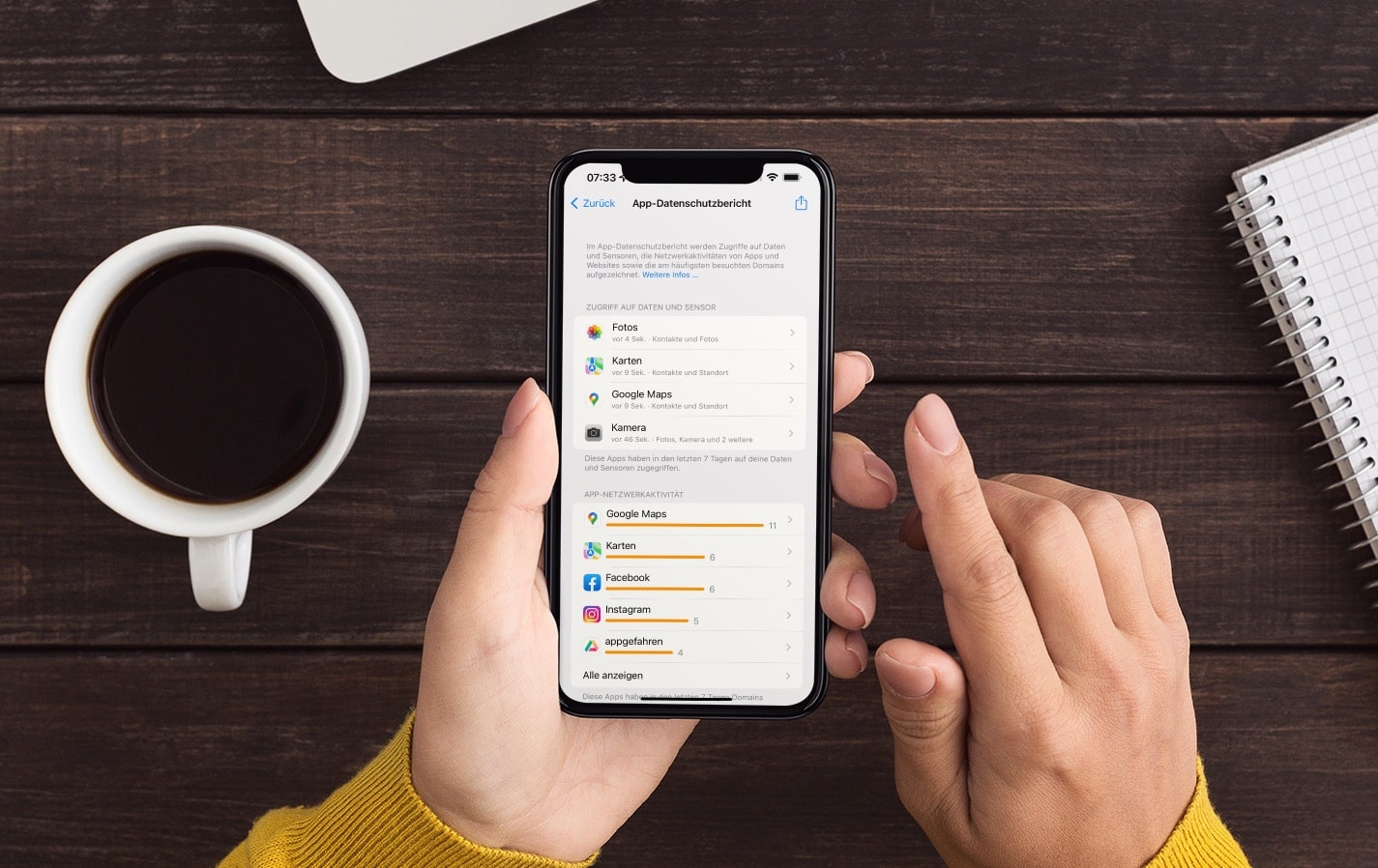 <span class="entry-title-primary">So funktioniert der neue App-Datenschutzbericht in iOS 15.2</span> <span class="entry-subtitle">App-Zugriffe genau einsehen</span>