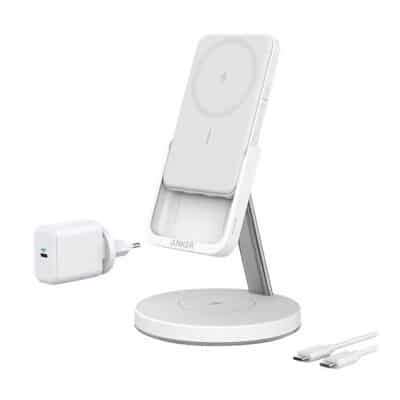 Anker 633 Magnetic Wireless Charger: Energie am Schreibtisch und für unterwegs