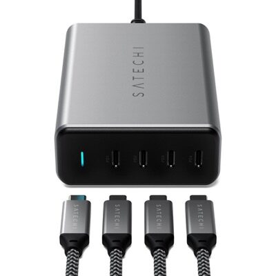 Satechi stellt 4-fach-Ladegerät mit 165 Watt vor