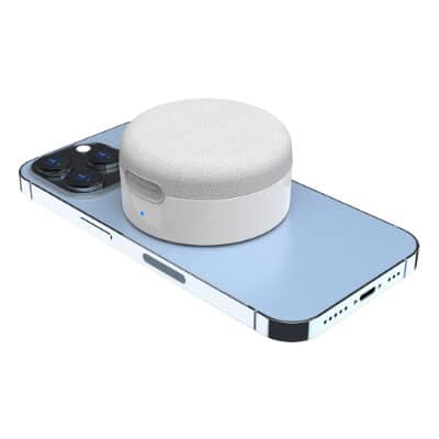 Scosche BoomCan und BoomBottle: Portable Lautsprecher mit MagSafe