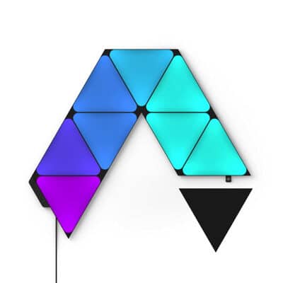 Nanoleaf Ultra Black Shapes Triangles: Jetzt auch in schwarzer Optik erhältlich