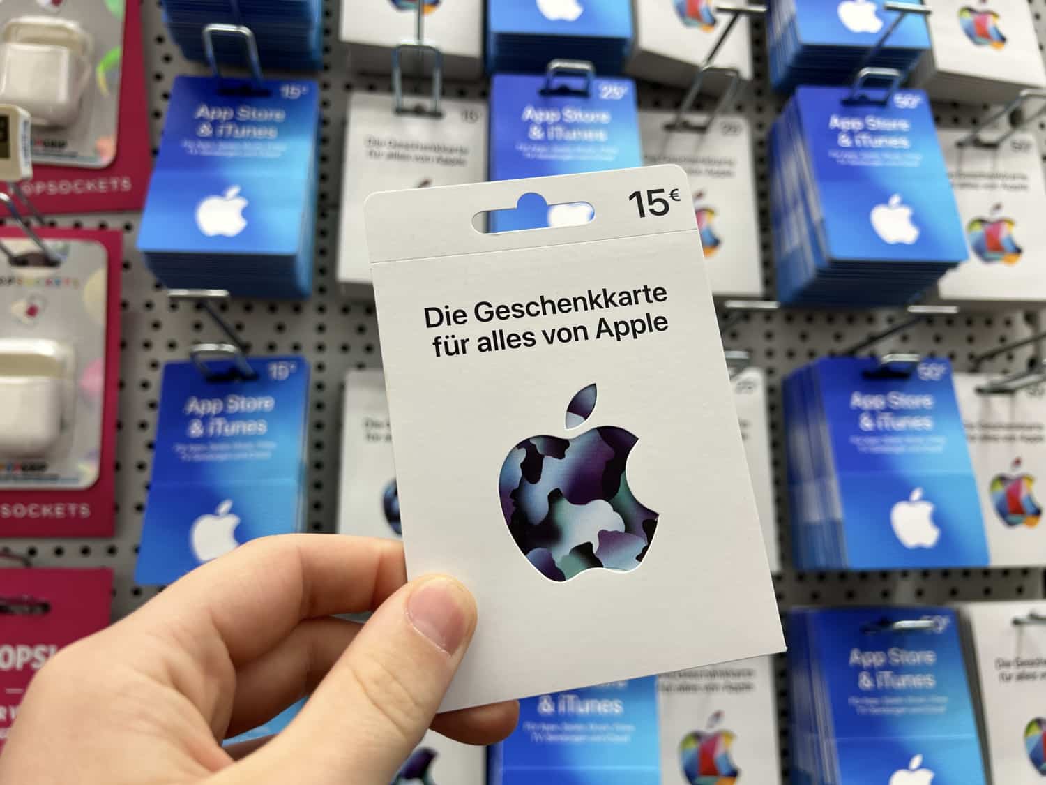 Apple Geschenkkarte kaufen und 10 Euro -Gutschein erhalten