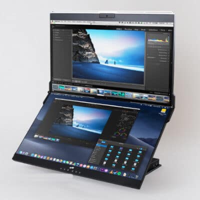 Geminos: Faltbarer Dual-Screen mit 24 Zoll geht bei Kickstarter durch die Decke
