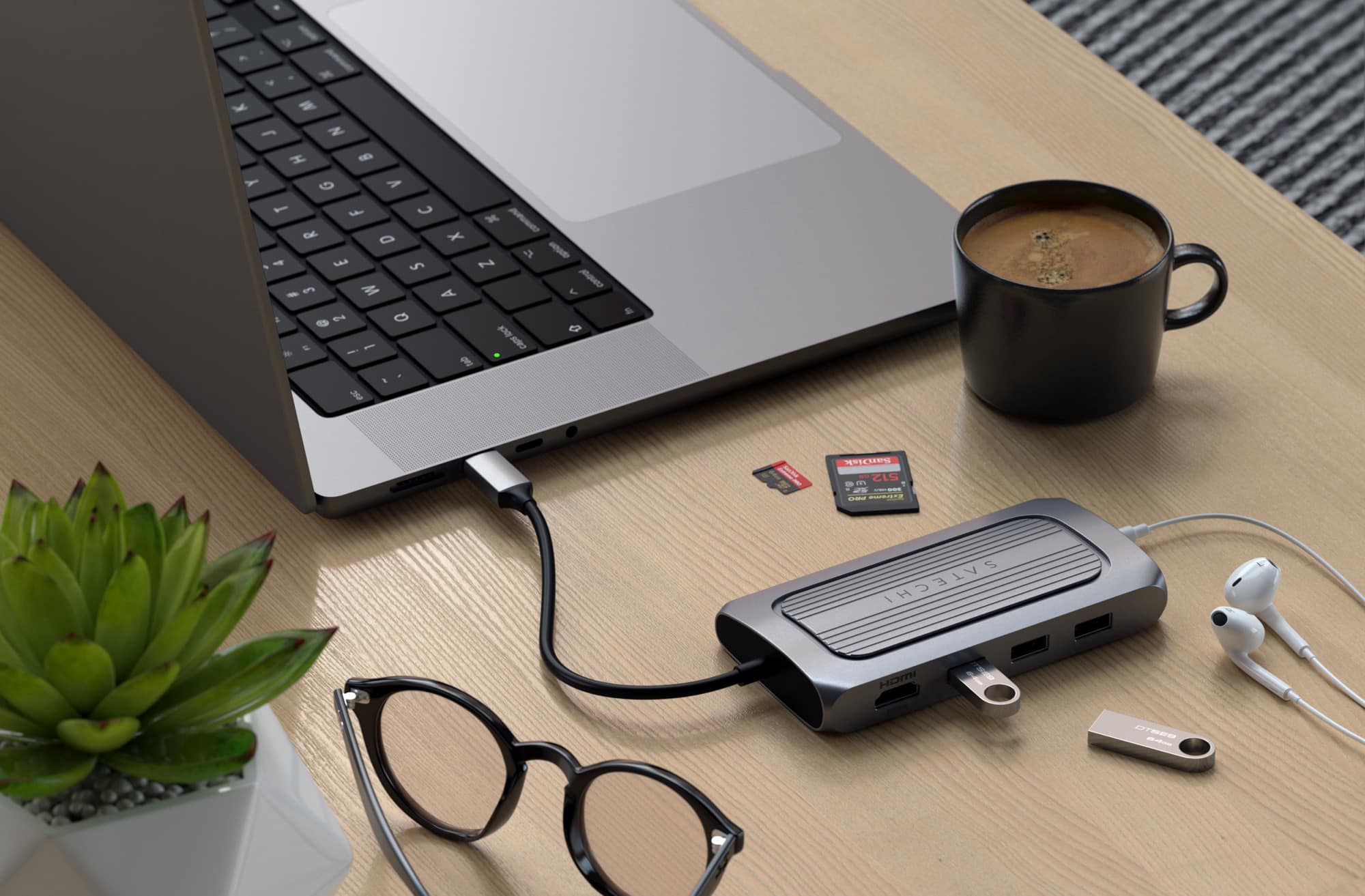 Los adaptadores multipuerto USB-C y USB 4 de Satechi ya están disponibles