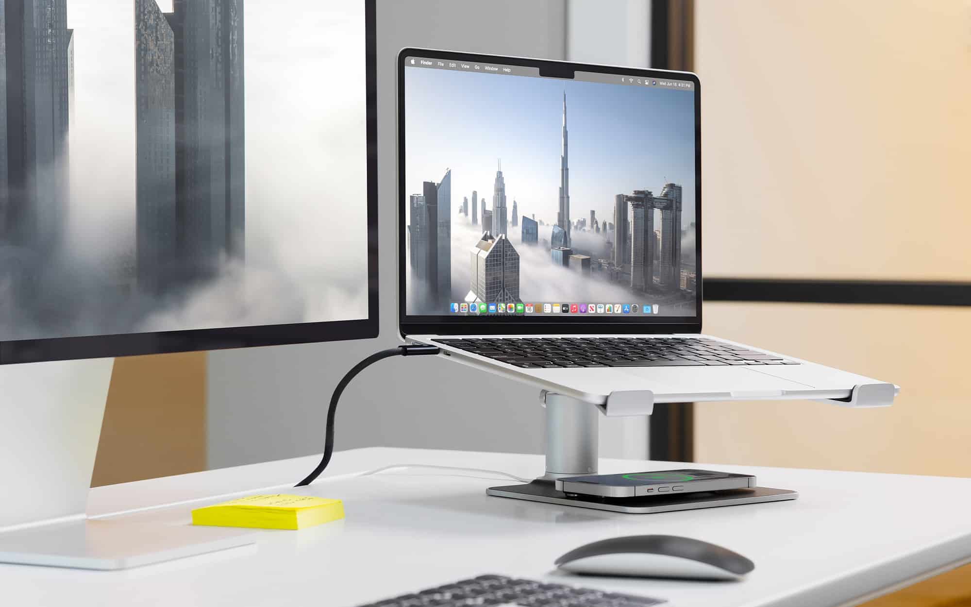 <span class="entry-title-primary">Twelve South stellt „HiRise Pro for MacBook“ mit integrierter MagSafe-Ladestation vor</span> <span class="entry-subtitle">Für 99,99 US-Dollar</span>