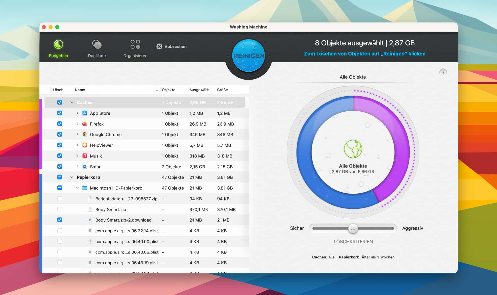 Mac Washing Machine X9 Praktisches ReinigungsTool für den Mac