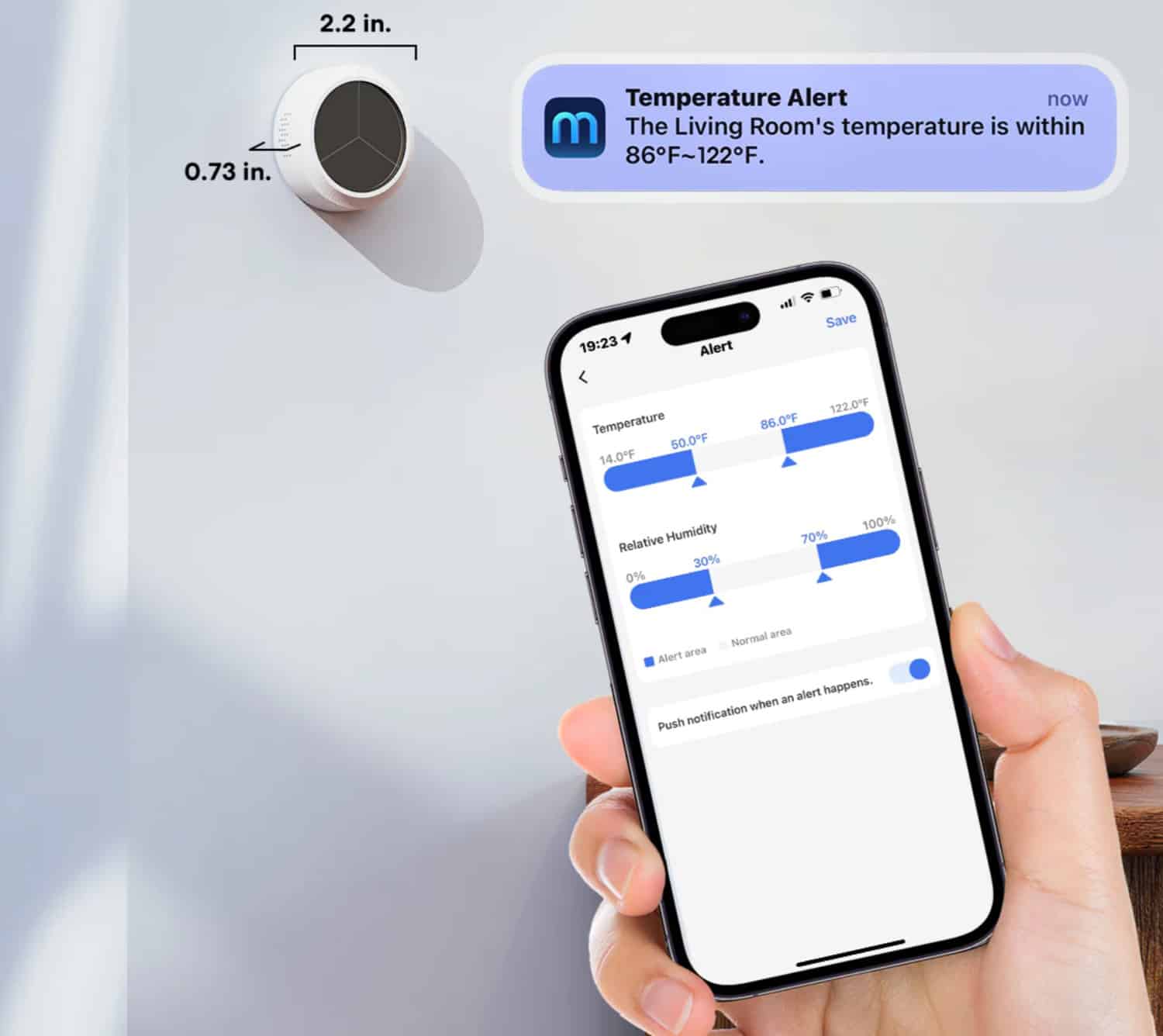 Meross Neuer Temperatur und LuftfeuchtigkeitsSensor mit HomeKit