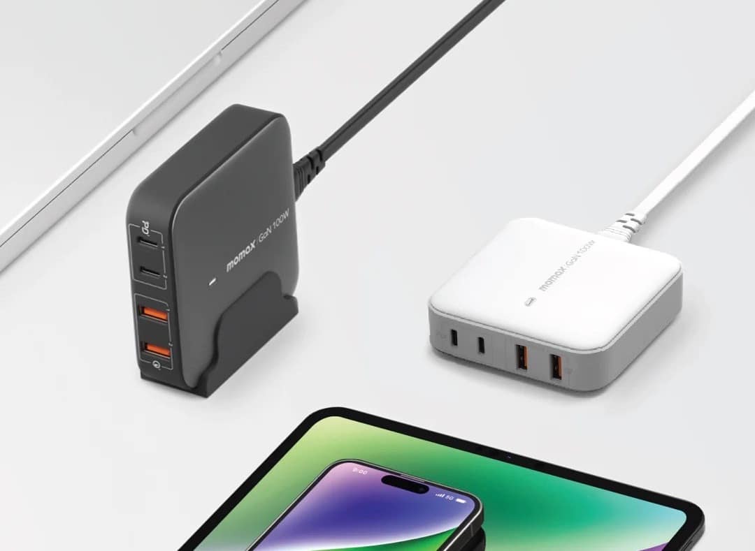 <span class="entry-title-primary">Momax 100W Tischladegerät kostet derzeit nur 38,35 Euro statt 59 Euro</span> <span class="entry-subtitle">Mit 2x USB-C und 2x USB-A</span>