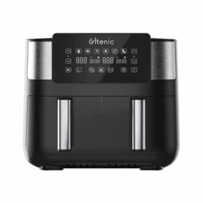 Ultenic K20 Heißluftfritteuse ausprobiert: Praktische Doppelkammer & Rezepte per App