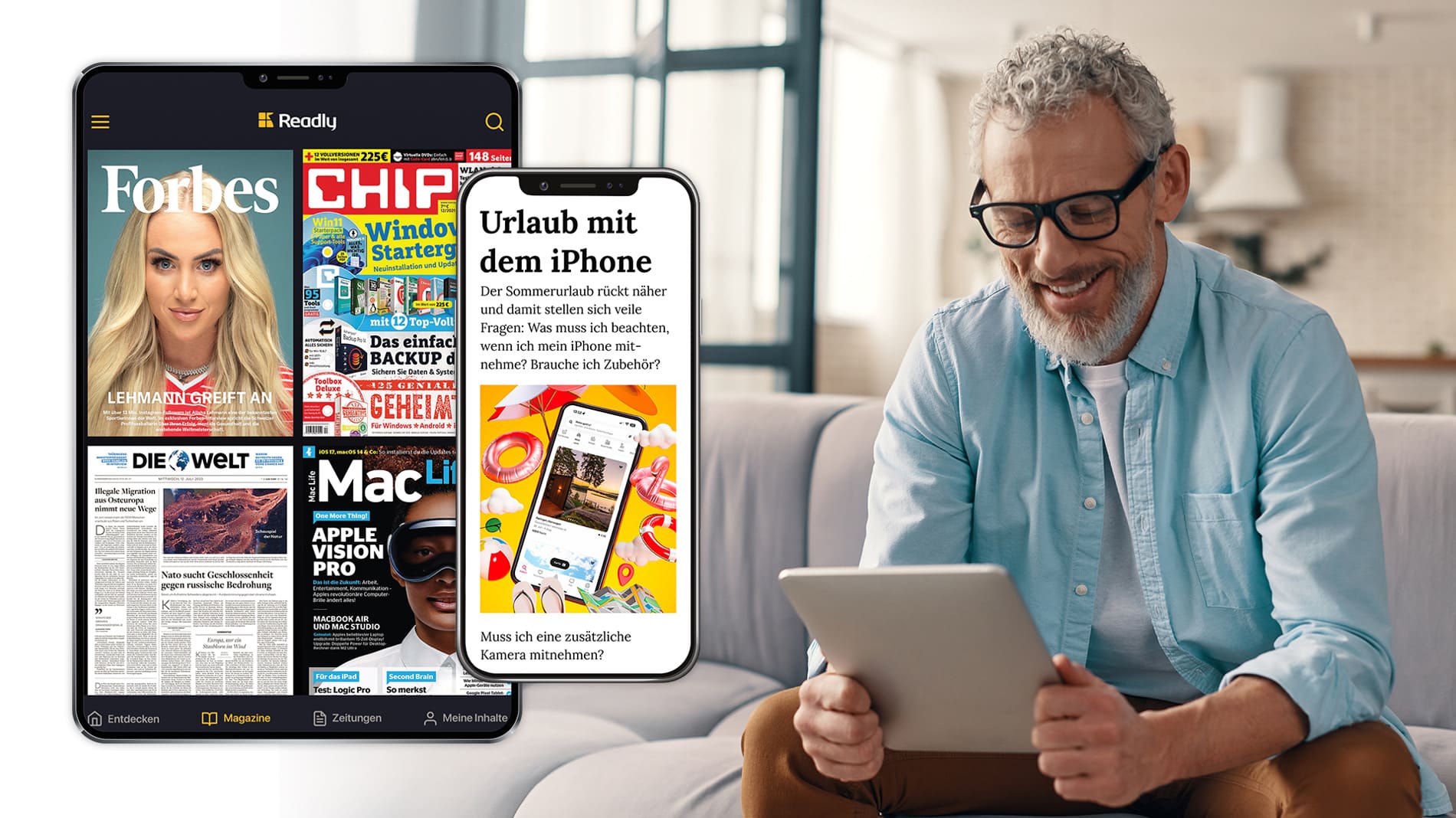 Really Magazine auf iPhone und iPad
