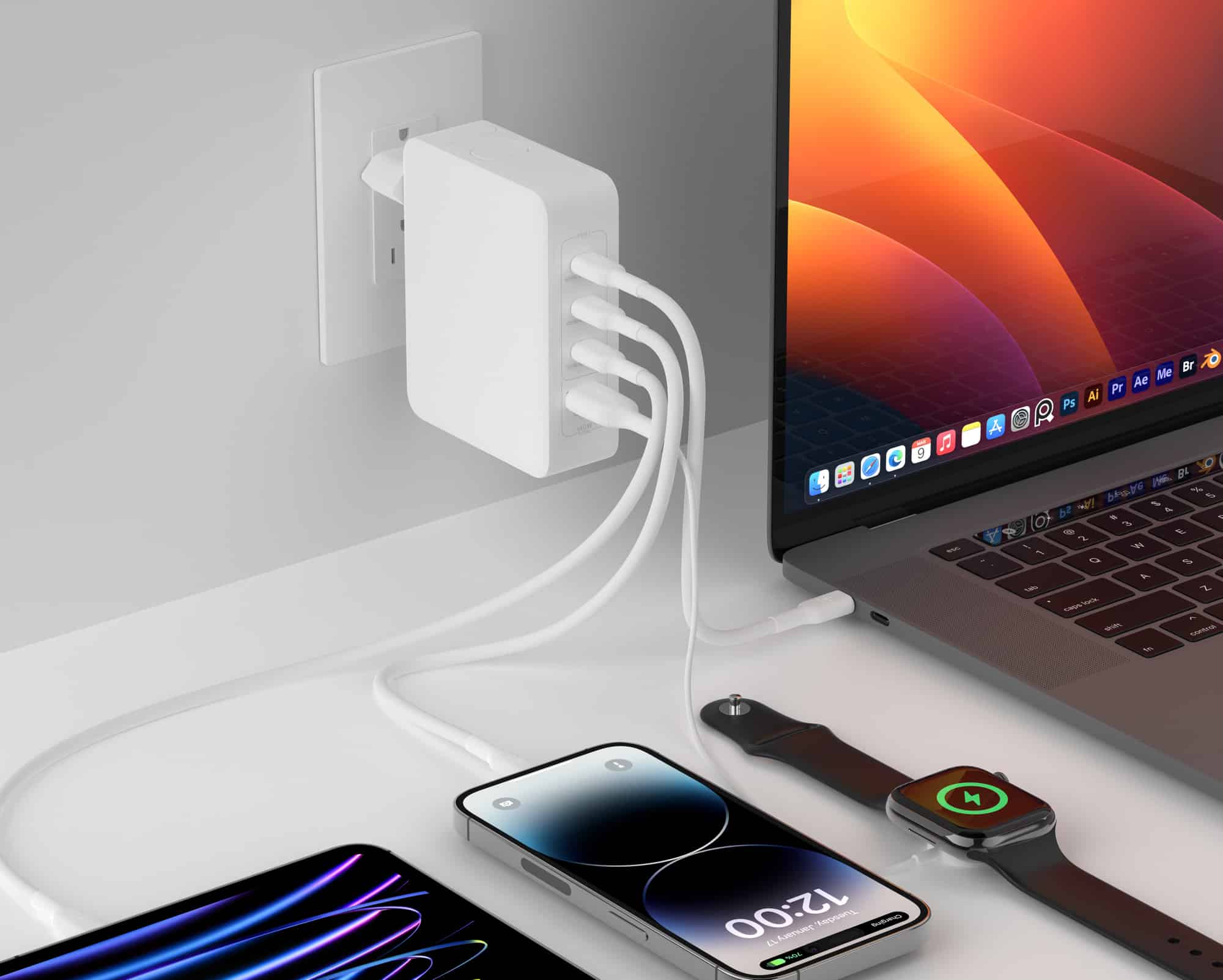 Belkin neues BoostCharge Pro 140W 4-Port-GaN Charger