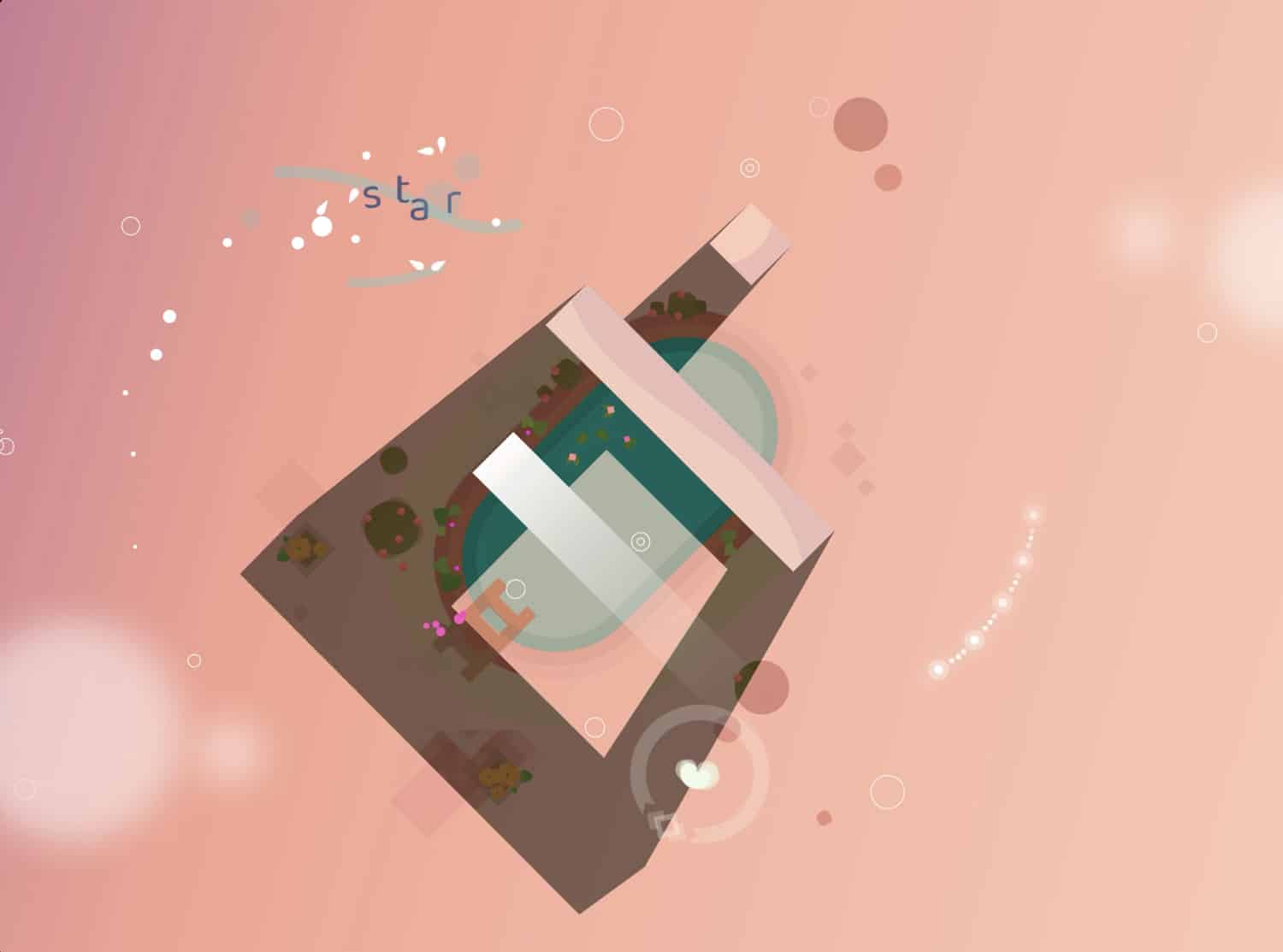 Screenshot eines Levels aus Luminaria Forgotten Echtes