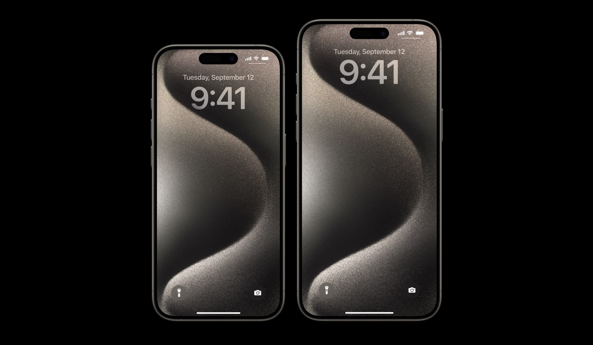 iPhone 15 Pro aus Titan