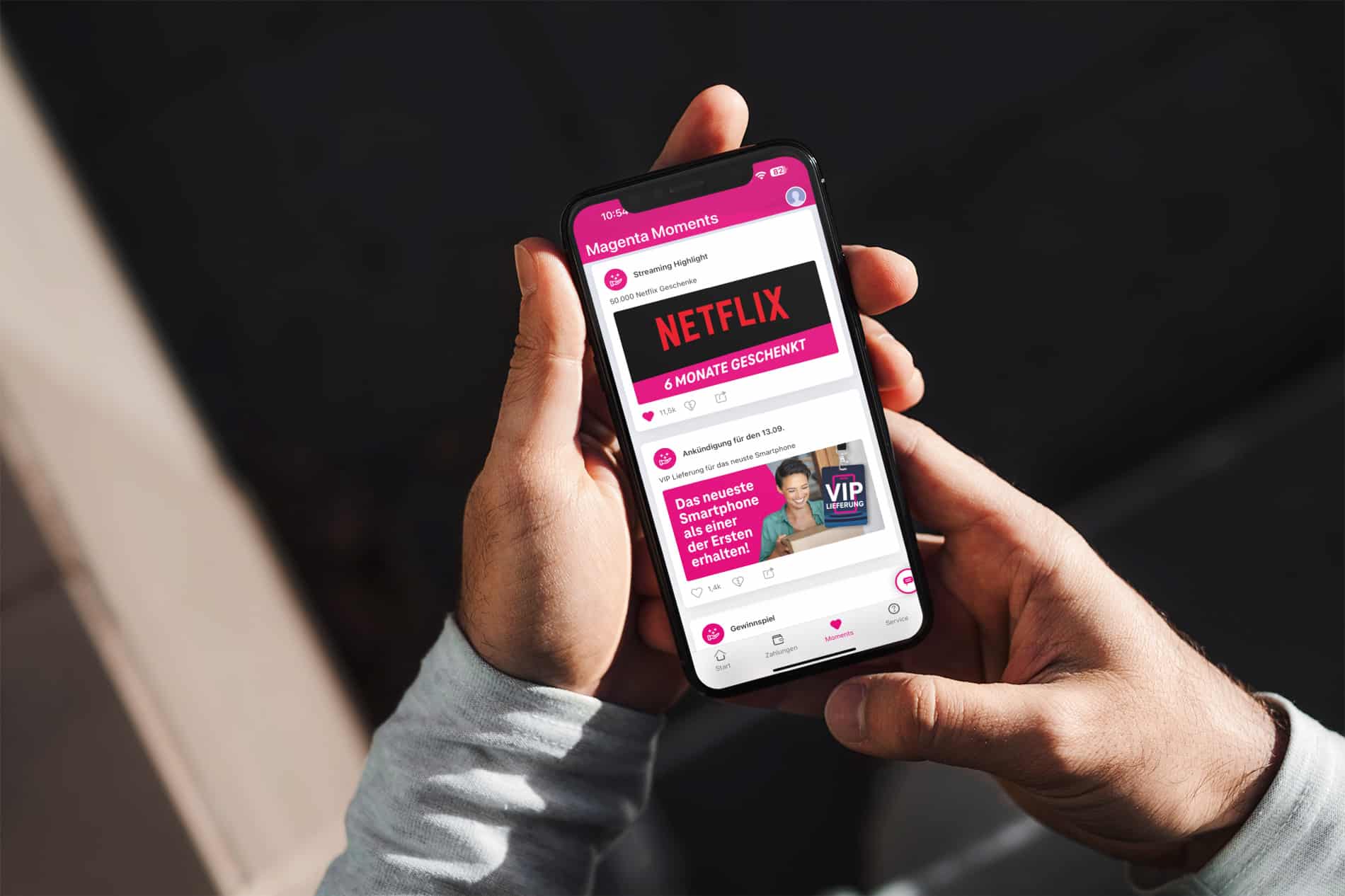 Netflix über die Telekom 6 Monate gratis
