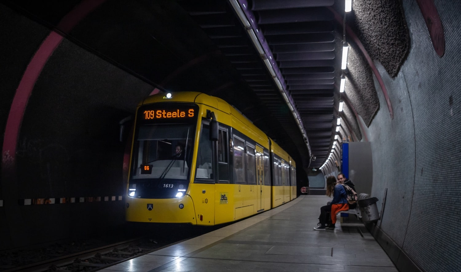 Straßenbahn der Ruhrbahn in Essen