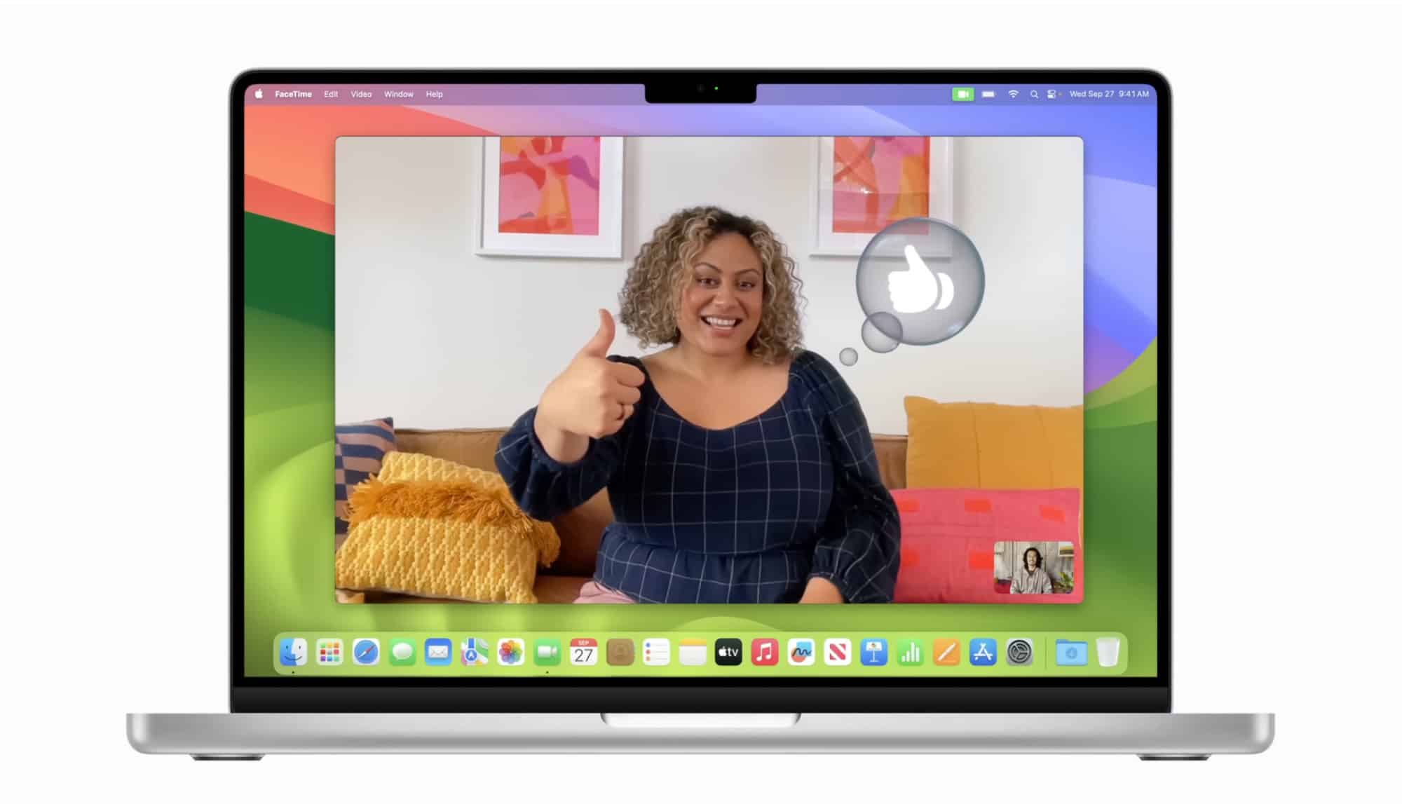 FaceTime Videoanruf auf dem Mac