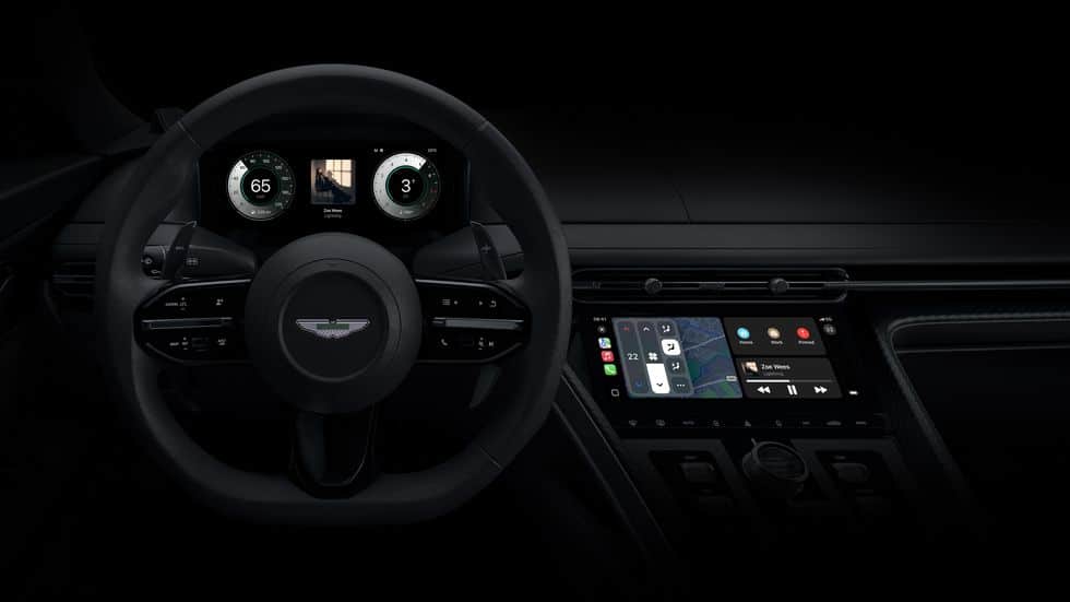 CarPlay 2 in einem Aston Martin