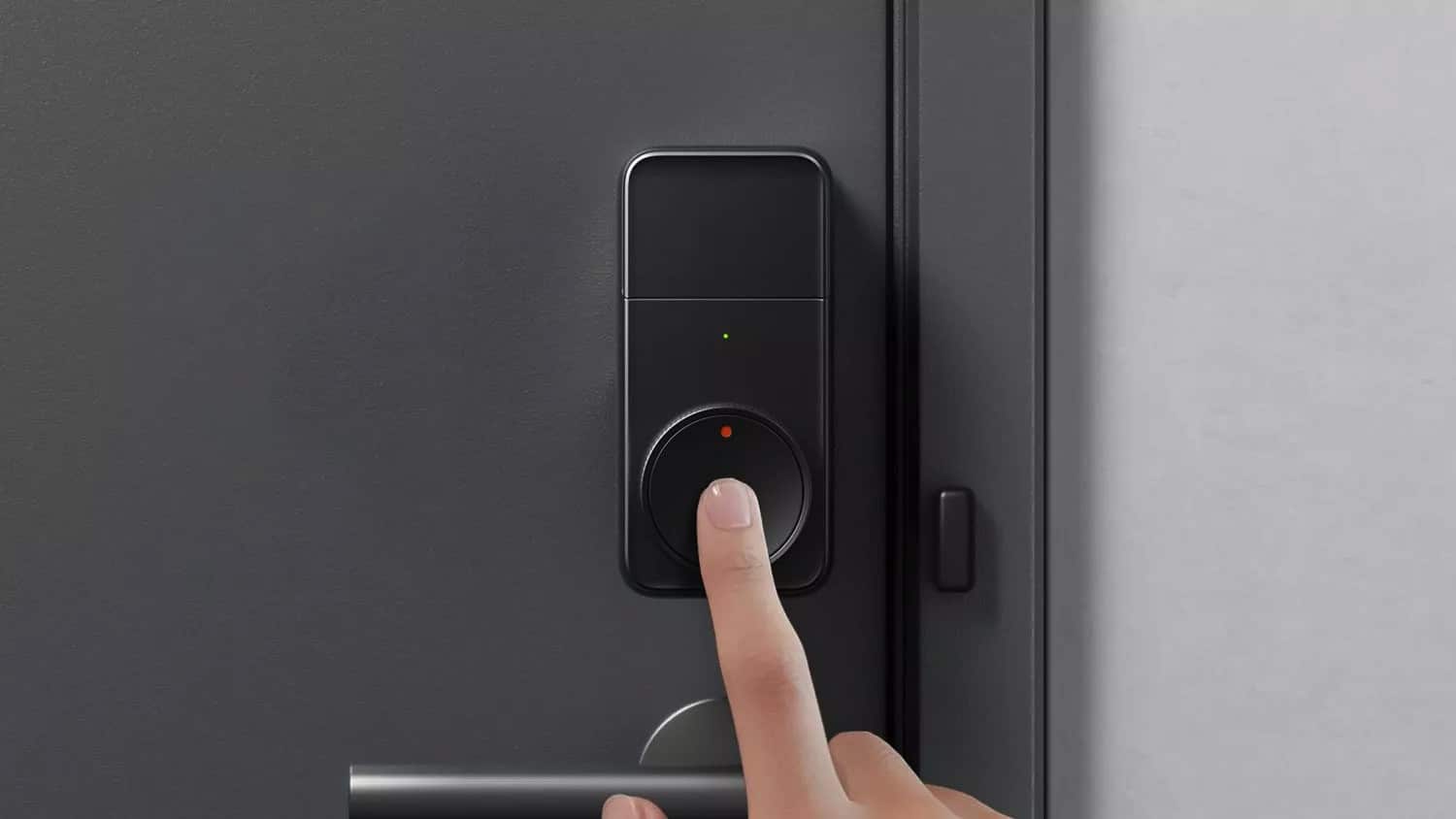 SwitchBot Lock Pro an der Haustür