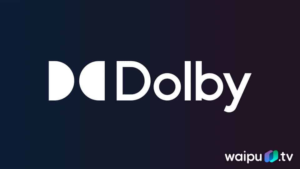 waipu.tv Banner mit Dolby Audio Logo
