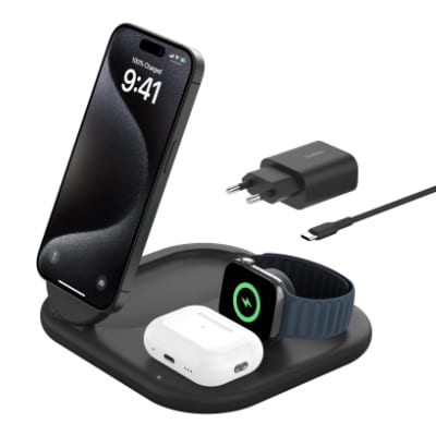 Belkin macht neue 3-in-1 Ladestation mit Qi2 verfügbar
