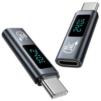 USB-C-Adapter mit Display: Watt, Volt und Ampere messen