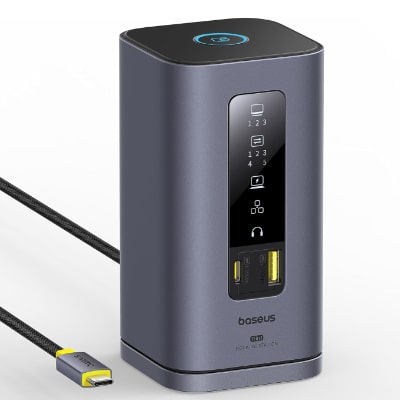 Baseus Spacemate: Neue 11-in-1 Dockingstation unterstützt bis zu drei 4K-Displays