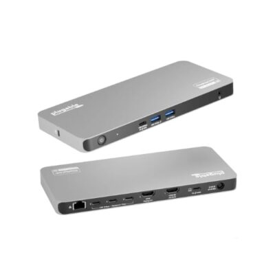 Plugable UD-7400PD Dock: Bis zu fünf externe Monitore anschließen
