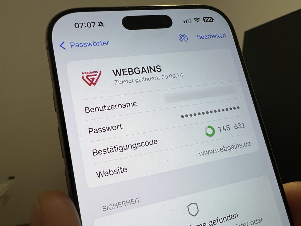 Passwörter-App bekommt kleine aber feine Neuerung mit iOS 18.4