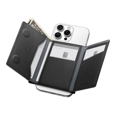 Spigen Valentinus S: Magnetische iPhone-Brieftasche für Karten und Geldscheine