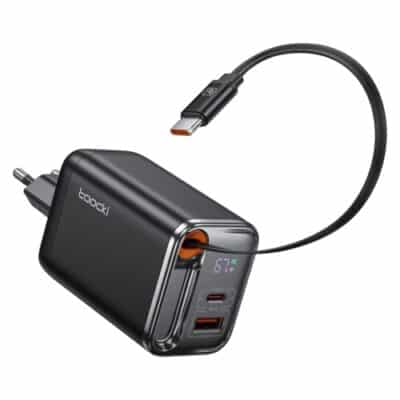 USB-C-Ladegerät mit ausziehbarem Kabel für 26,39 Euro