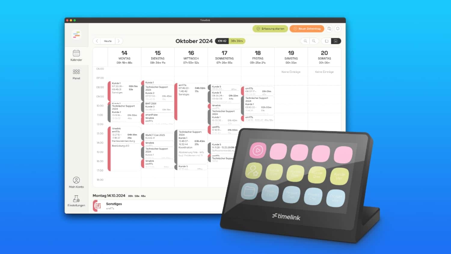 Timelink: Neues Tool für die Zeiterfassung gelauncht