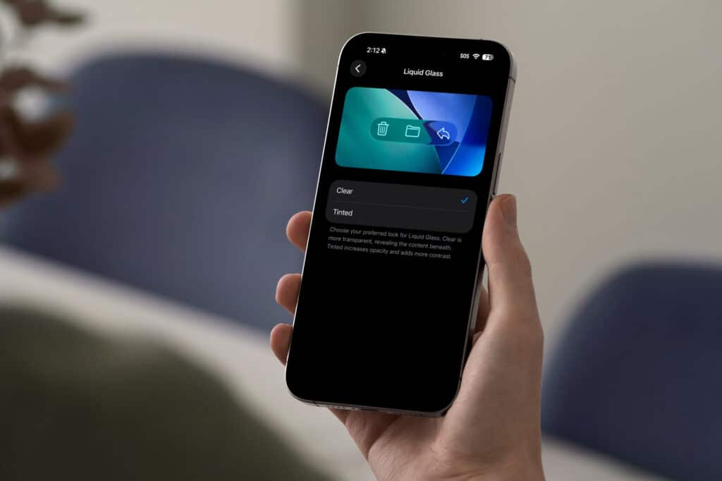 So gehts: Liquid Glass in iOS 26.1 deaktivieren