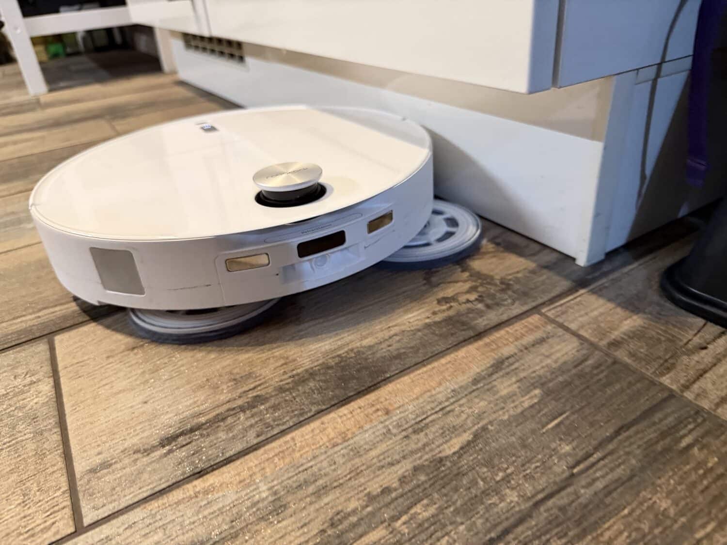 Randreinigung mit den Wischpads