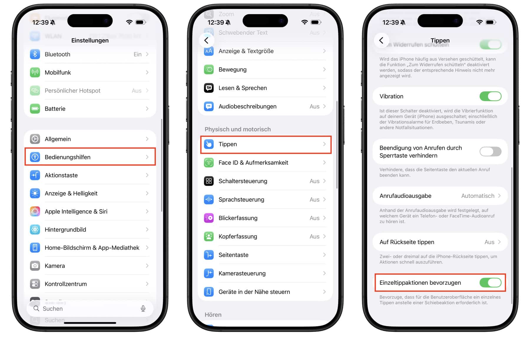 Wecker-Design in iOS 26.1 ändern.