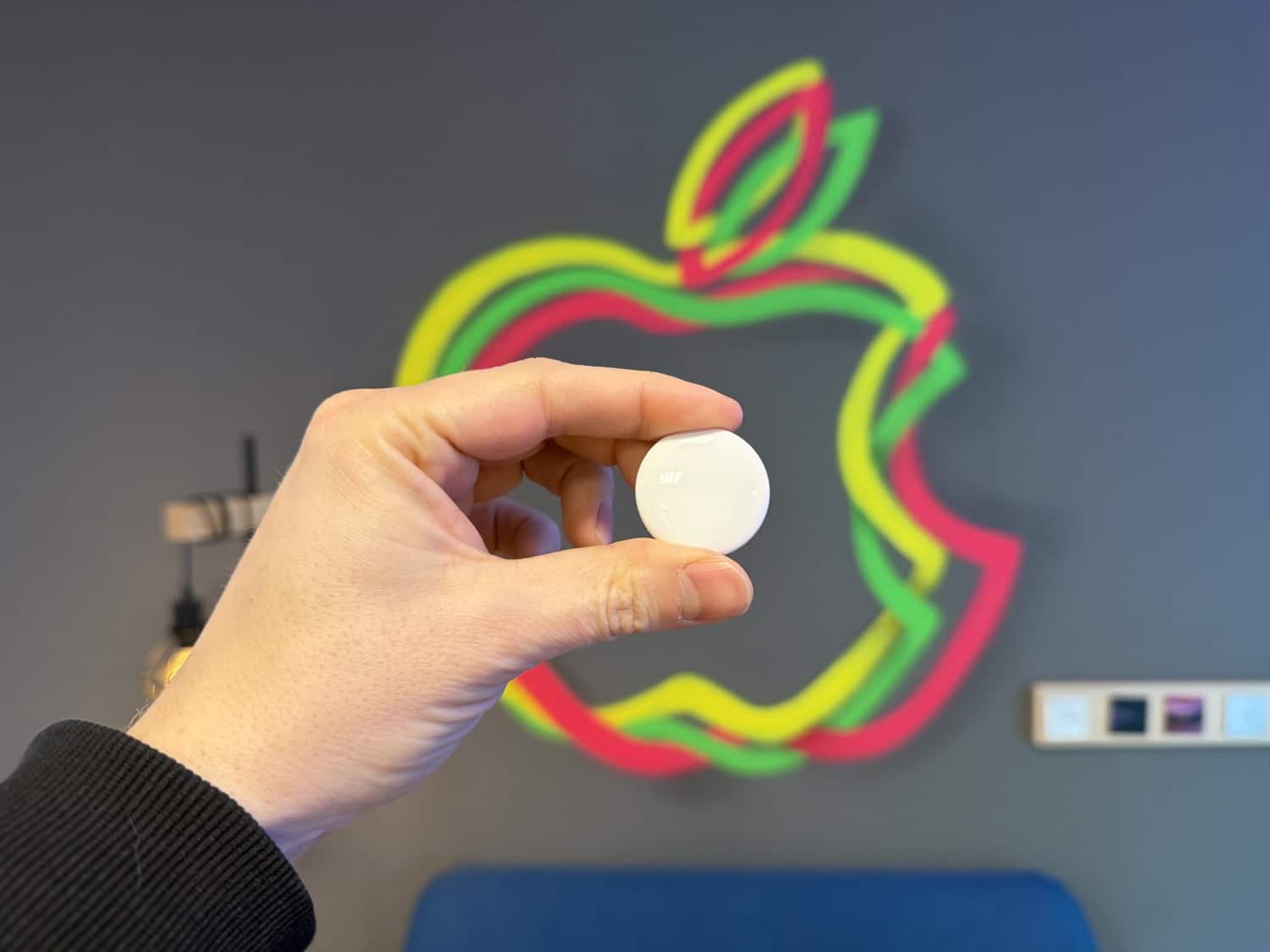 Der AirTag 2 ist optisch identisch