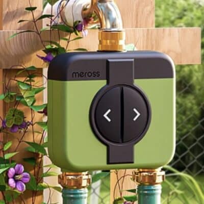das Meross MST200 im Garten