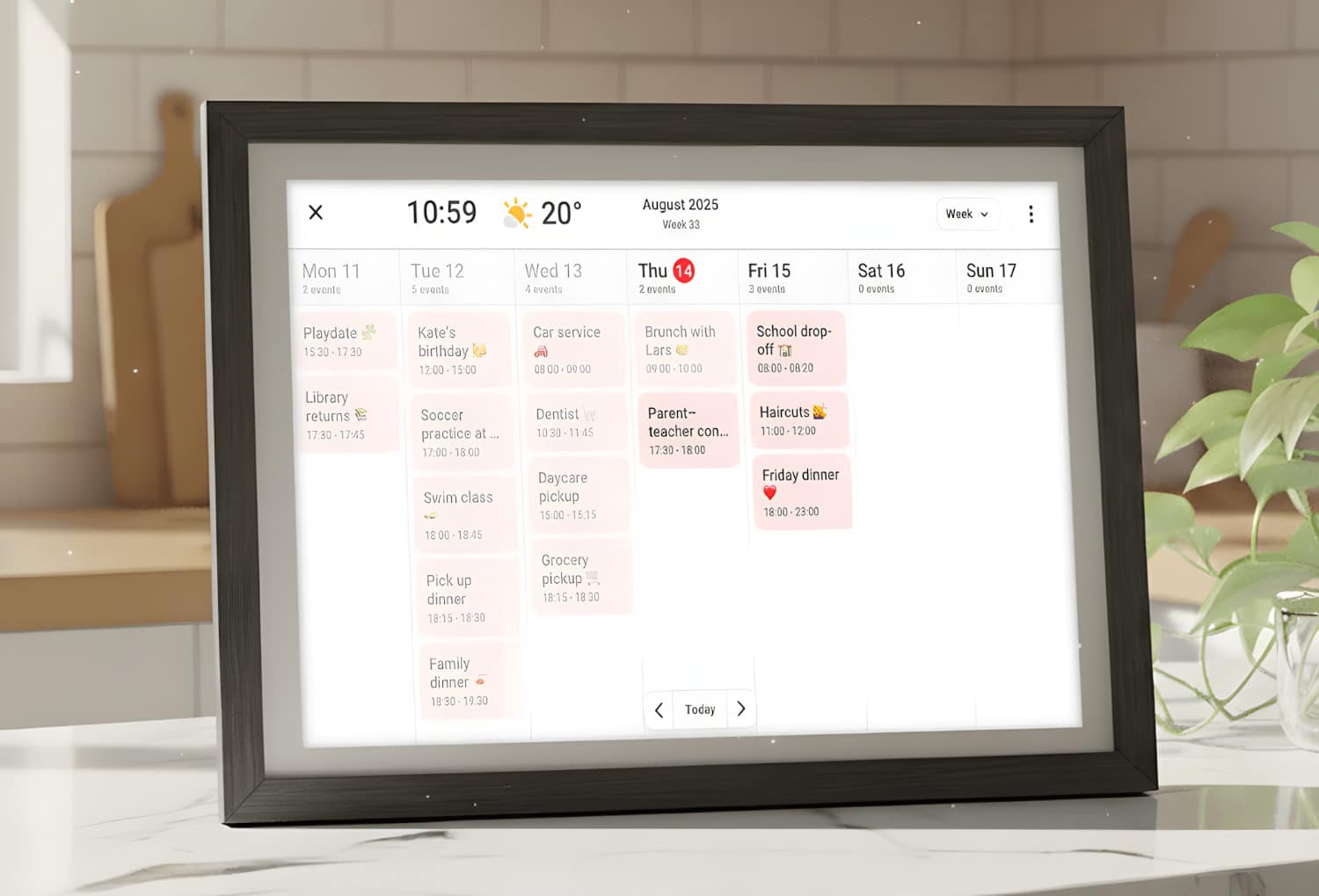 <span class="entry-title-primary">Pexar Frameo: Digitaler Bilderrahmen jetzt mit neuer Kalender-Funktion</span> <span class="entry-subtitle">Einfache Synchronisation und optionale Nutzung</span>