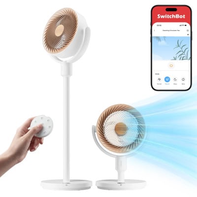 SwitchBot Standventilator: Smarte Neuerscheinung für heiße Sommernächte ausprobiert